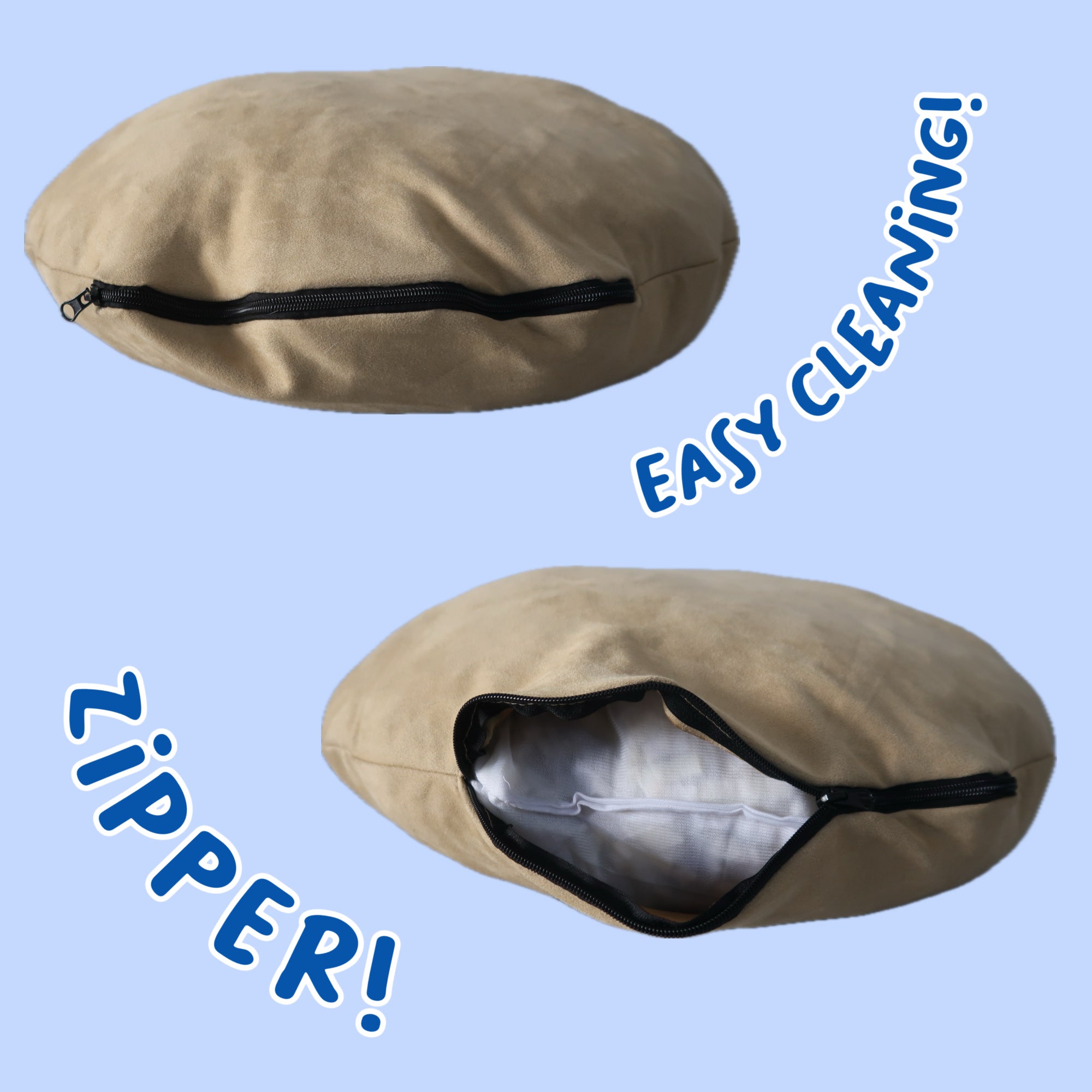 Pudgy Dog Bed (Fawn)