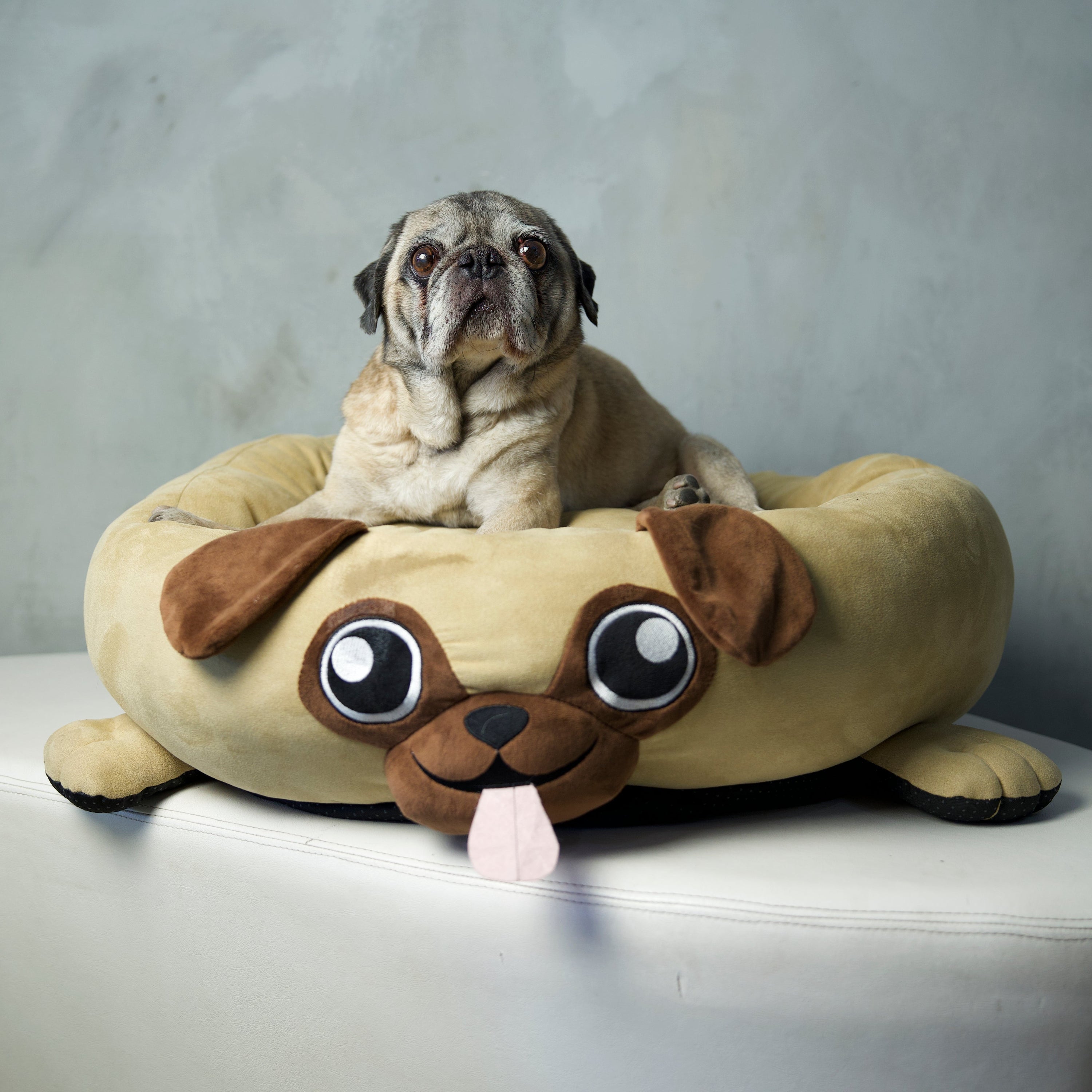 Pudgy Dog Bed (Fawn)